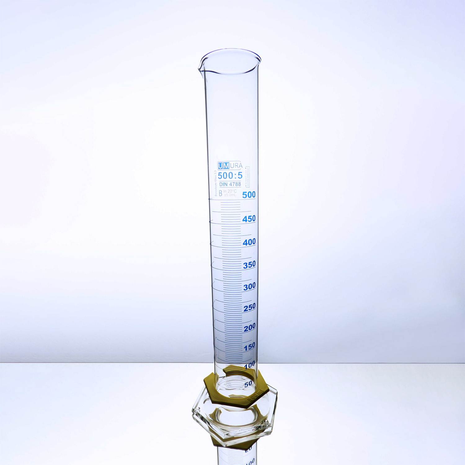 Measuring Cylinder, Class B, 500 mL