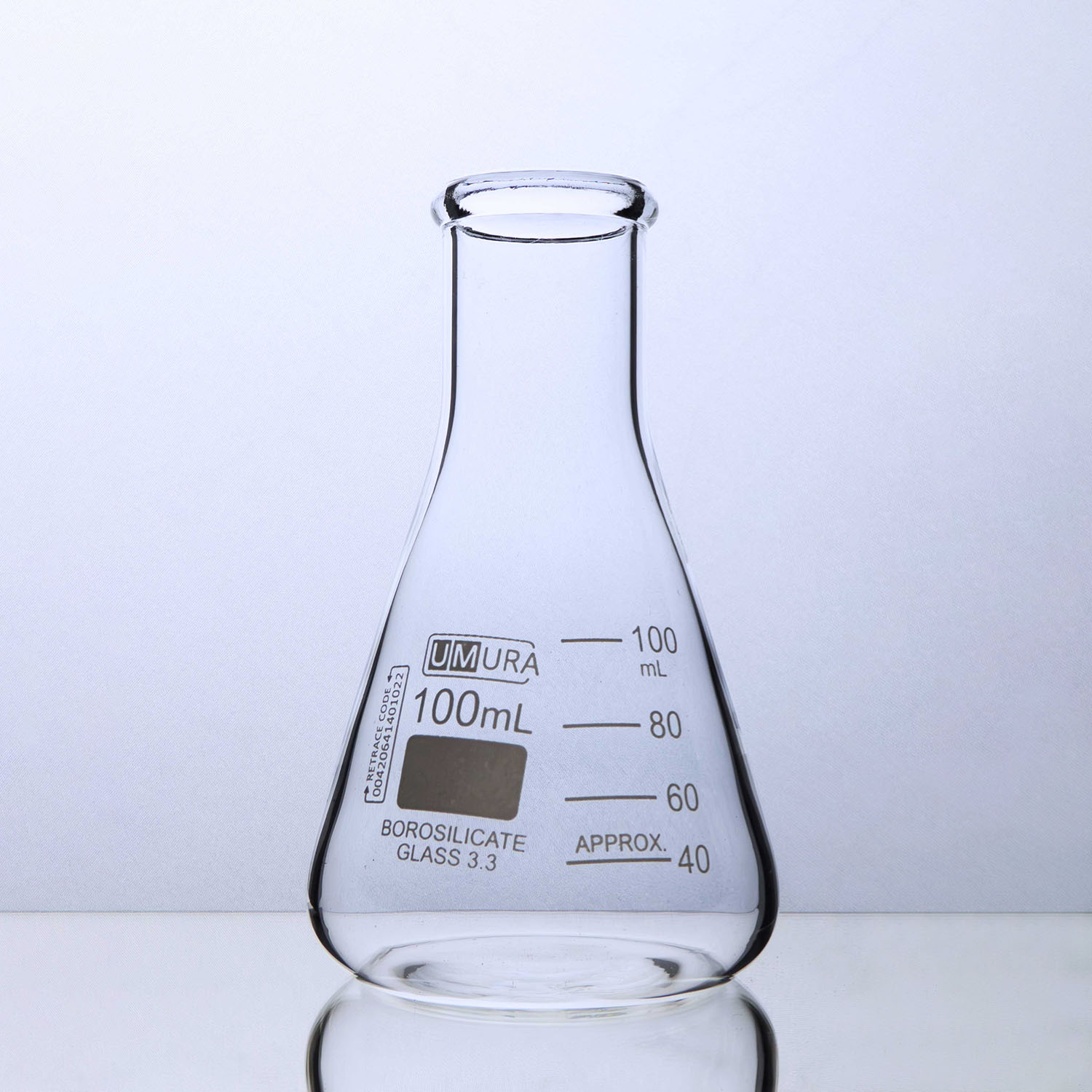 Erlenmeyer Flask, Narrow Neck, 100 mL