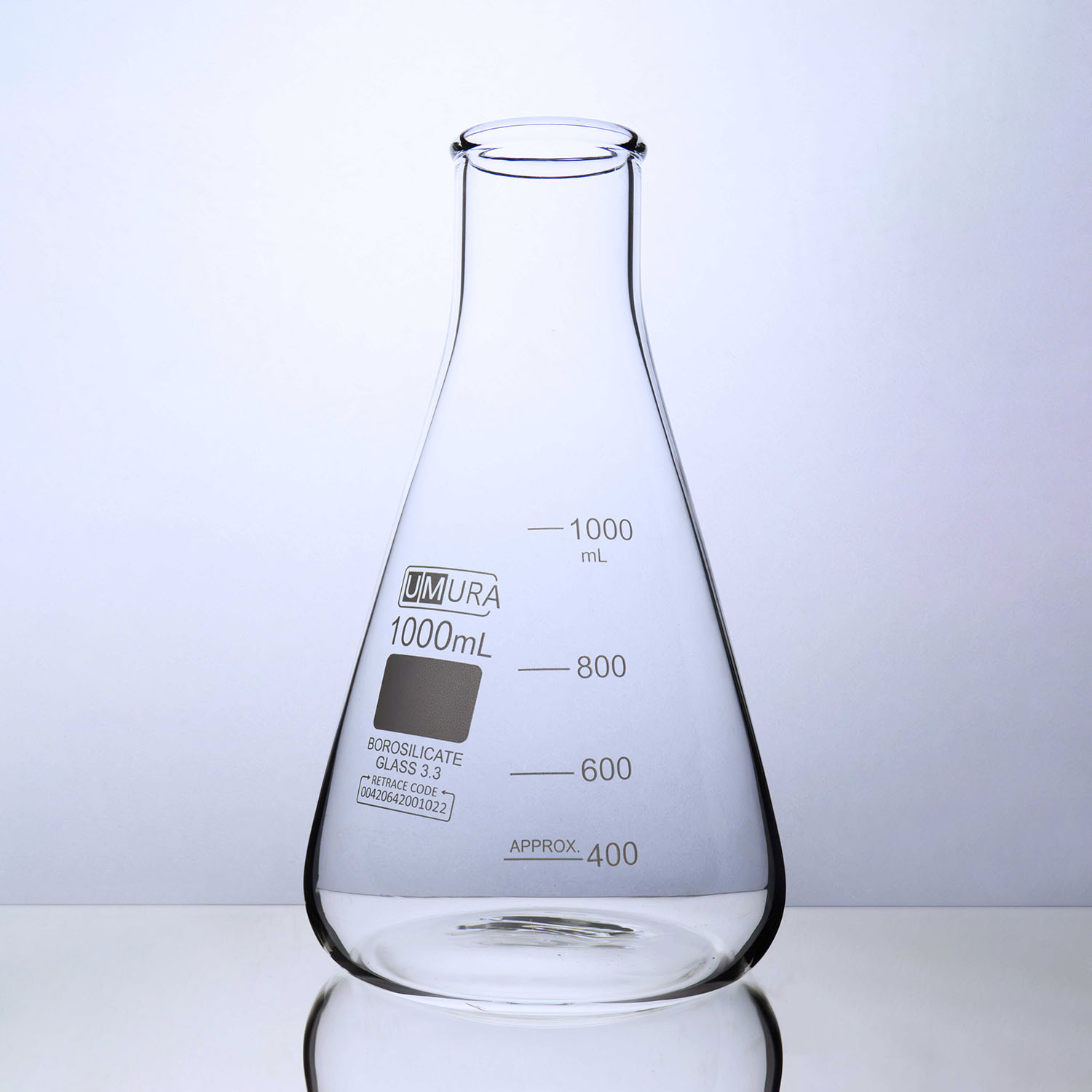 Erlenmeyer Flask, Wide Neck, 1000 mL