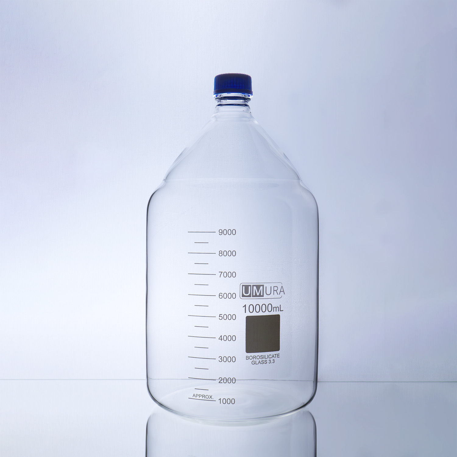 Laboratory Bottle, 10000 mL, GL45