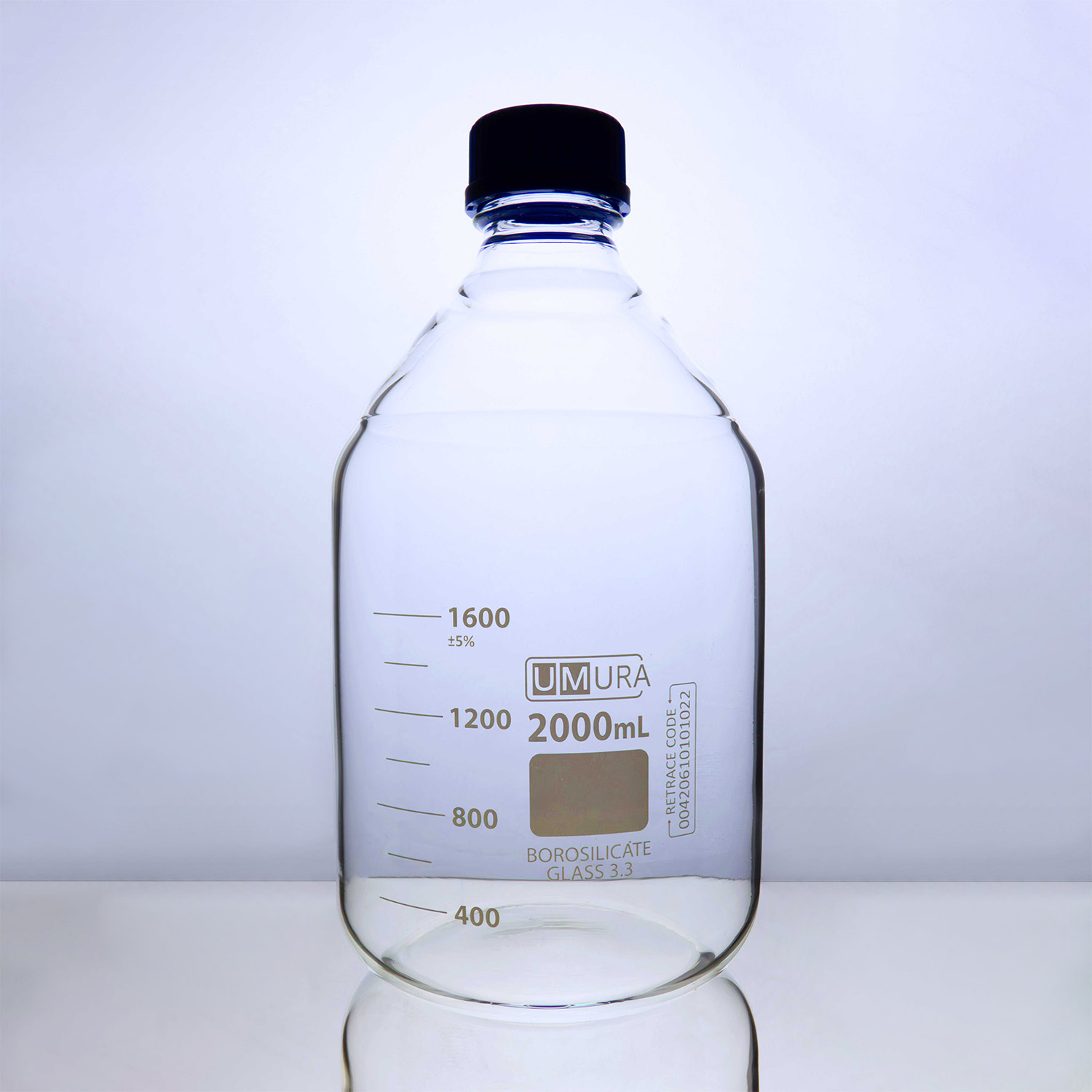 Laboratory Bottle, 2000 mL, GL45