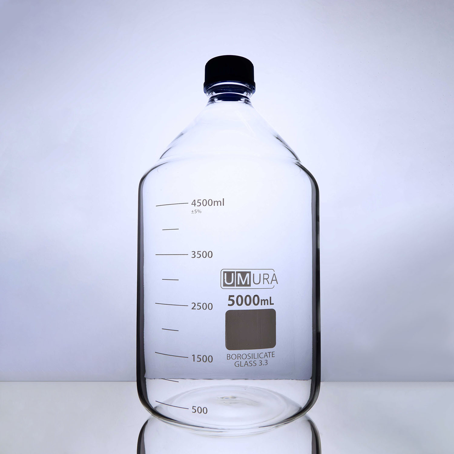 Laboratory Bottle, 5000 mL, GL45